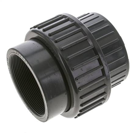 Conexión Hembra de Unión de PVC Rp (rosca interna cilíndrica) 3'' EPDM