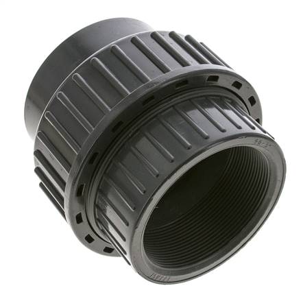 Conexión Hembra de Unión de PVC Rp (rosca interna cilíndrica) 3'' EPDM