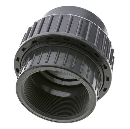Conexión Hembra de Unión de PVC Rp (rosca interna cilíndrica) 3'' EPDM
