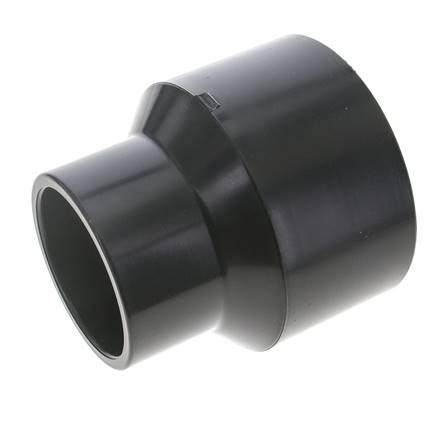 Adaptador reductor de PVC de 110 a 75 mm