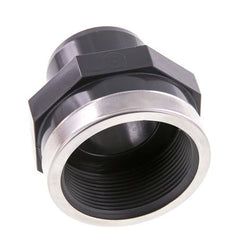 Conexión de PVC Macho 50mm x Hembra Rp (rosca interna cilíndrica) 2''