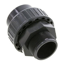 Conexión de Unión Hembra de PVC de 50mm x Macho R 1-1/2'' FKM