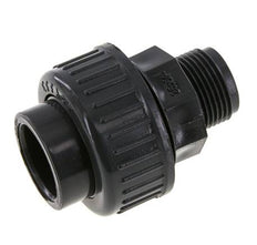 Conexión de Unión Hembra de PVC de 25mm x Macho R 3/4'' FKM