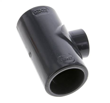 Racor en T reductor de PVC de 32 a 20 mm [2 piezas]