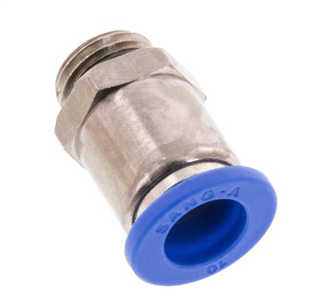 Racor de 10mm x G1/4'' con rosca macho Latón/PA 66 NBR [2 Piezas]