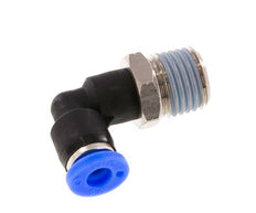 Codo de 90 grados 3/16'' x 1/4'' NPT con rosca macho Latón/PBT NBR giratorio [2 piezas]