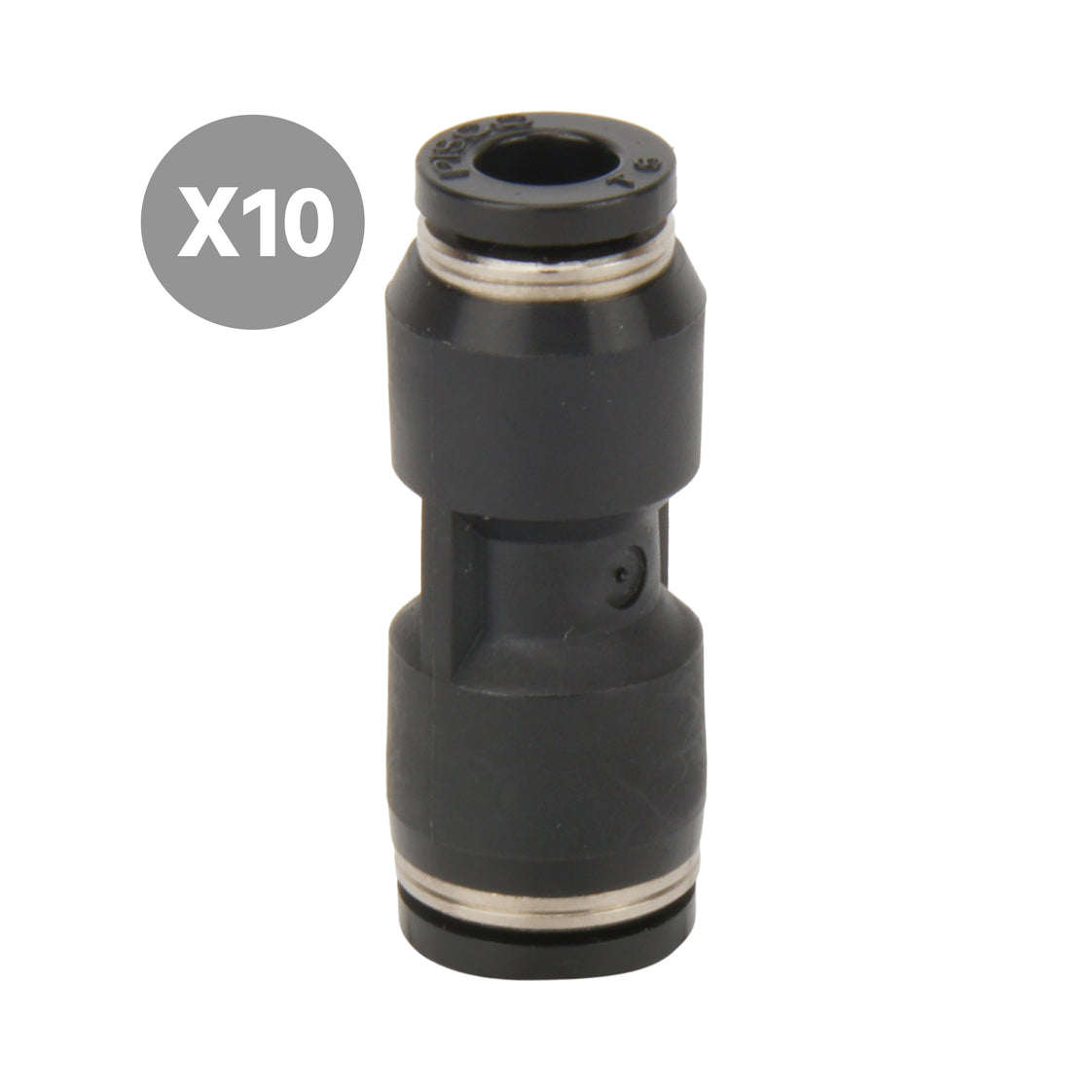 Racor recto de unión 8x4mm [10 piezas]