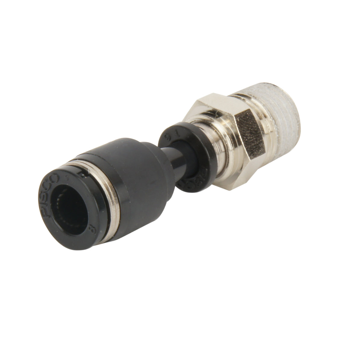 Reductor recto enchufable 10x4mm [10 piezas]