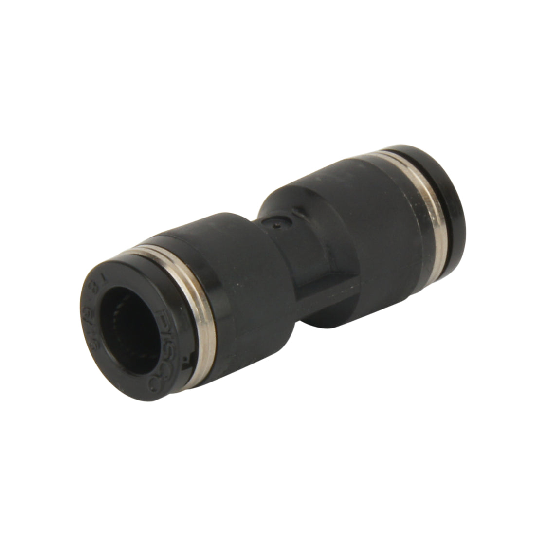 Racores rectos de 12mm de plástico [10 Piezas]