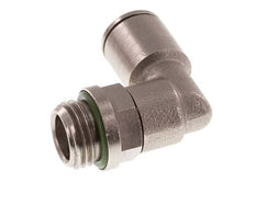 Codo de 90 grados 8mm x G1/4'' con rosca macho de latón FKM giratorio [2 piezas]