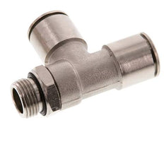 Racor en T en ángulo recto de 14mm x G3/8'' con rosca macho Latón NBR Giratorio