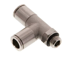 Racor en T en ángulo recto de 8mm x G1/8'' con rosca macho Latón NBR Giratorio