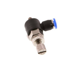 Codo de salida del silenciador de control de flujo 3 mm - M3 Latón/PBT