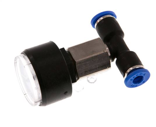 Manómetro 4mm Unión Recta 0-10 bar (0-145psi)