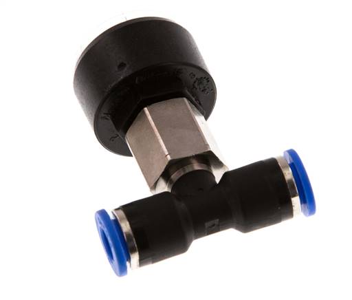 Manómetro 6mm Unión Recta 0-16 bar (0-232psi)
