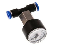 Manómetro 4mm Unión Recta 0-10 bar (0-145psi)