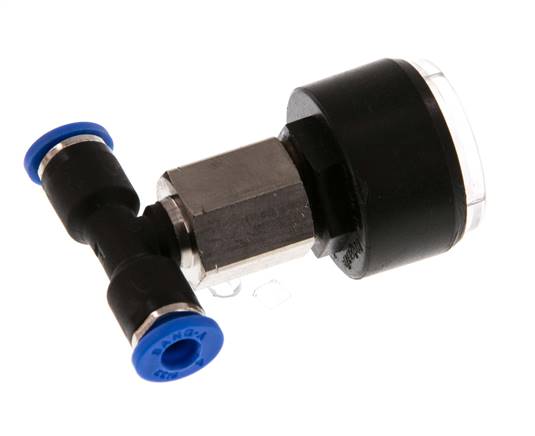 Manómetro 4mm Unión Recta 0-10 bar (0-145psi)