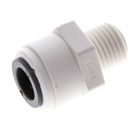 Racor de 3/8'' x R1/4'' con rosca macho POM EPDM [5 piezas]
