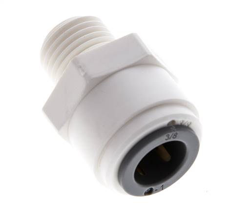 Racor de 3/8'' x R1/4'' con rosca macho POM EPDM [5 piezas]