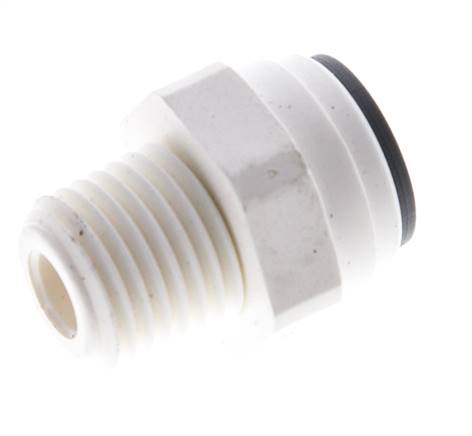 Racor de 5/16'' x 1/4'' NPT con rosca macho POM EPDM [5 piezas]