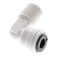 Codo de 90 grados 6mm x R1/4'' con rosca macho POM EPDM [5 piezas]