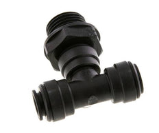 Racor en T de 10mm x G1/2'' con rosca macho Latón NBR Giratorio