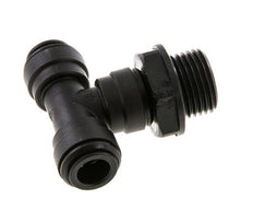 Racor en T de 10mm x G1/2'' con rosca macho Latón NBR Giratorio