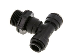 Racor en T de 10mm x G1/2'' con rosca macho Latón NBR Giratorio