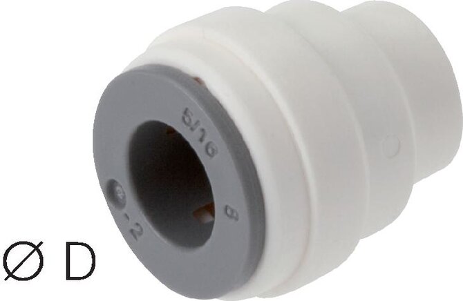 Tapón de 5/32'' POM EPDM FDA [10 Piezas]