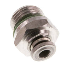 Racor de 4mm x G1/4'' con rosca macho Acero inoxidable FKM