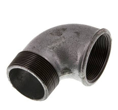 Rp 2'' x R 2'' F/M Codo de 90 grados de hierro fundido galvanizado 25 Bar