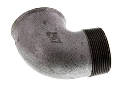 Rp 2'' x R 2'' F/M Codo de 90 grados de hierro fundido galvanizado 25 Bar