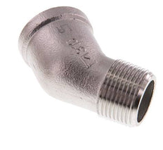 Rp 3/4'' x R 3/4'' F/M Codo de 45 grados de acero inoxidable 16 Bar