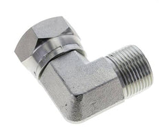 G 1'' M/F Codo de 90 grados de acero galvanizado 150 Bar - Hidráulico