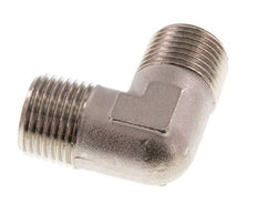 R 1/2'' Macho Latón Niquelado Codo de 90 grados 16 Bar