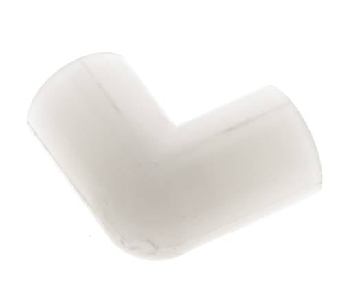 Racor acodado 90deg G1/4'' Hembra PVDF 10bar (140.5psi) FDA