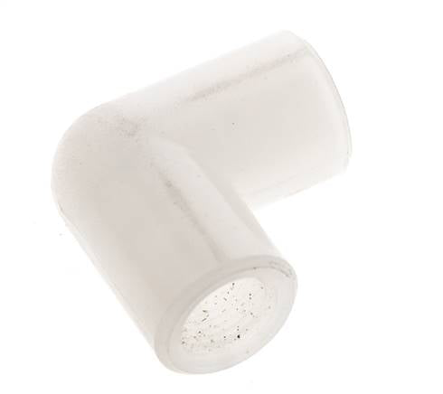 Racor acodado 90deg G1/8'' Hembra PVDF 10bar (140.5psi) FDA