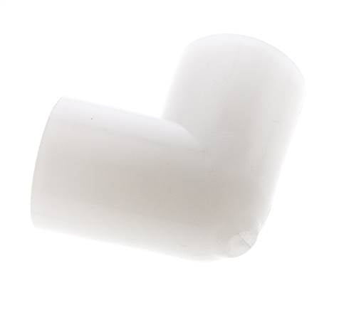Racor acodado 90deg G1/2'' Hembra PVDF 10bar (140.5psi) FDA