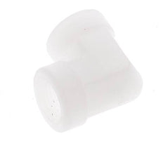 Racor en ángulo de 90 grados G1/8'' hembra Polipropileno (pp) 10bar (140,5psi) FDA