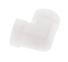 Racor en ángulo de 90 grados G1/8'' hembra Polipropileno (pp) 10bar (140,5psi) FDA