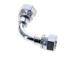 Racor acodado 90deg G1/4'' Hembra Acero alta presión 60° Cono 575bar (8078.75psi) Hidráulico
