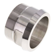 DIN 11851 Racor Sanitario (Lácteo) Cono 86mm x G2 Macho 1/2 pulgada Acero Inoxidable