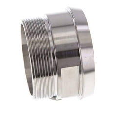 DIN 11851 Racor Sanitario (Lácteo) Cono 86mm x G2 Macho 1/2 pulgada Acero Inoxidable