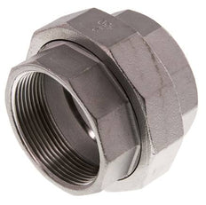 Rp 2'' acero inoxidable espiga doble 3 piezas con cierre cónico 16 Bar