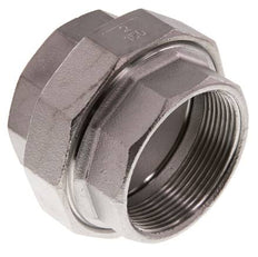 Rp 2'' acero inoxidable espiga doble 3 piezas con cierre cónico 16 Bar
