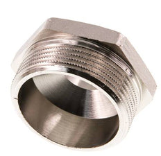 G 1 1/2'' x G 3/4'' Espiga doble de latón niquelado 16 Bar
