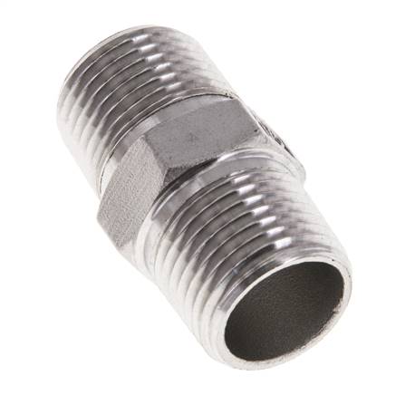 1/2'' NPT Acero inoxidable Espiga doble 16 Bar