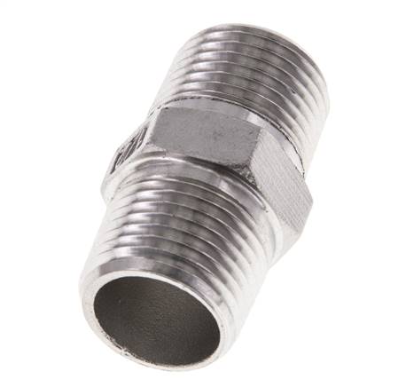 1/2'' NPT Acero inoxidable Espiga doble 16 Bar