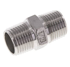 1/2'' NPT Acero inoxidable Espiga doble 16 Bar