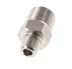 1/4'' NPT x 1/2'' NPT Acero inoxidable Racor doble 210 Bar - Hidráulico